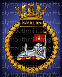 HMS Ramillies Magnet